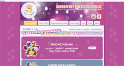 Desktop Screenshot of misiowiprzyjaciele.pl