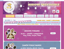 Tablet Screenshot of misiowiprzyjaciele.pl